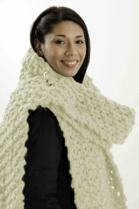 Seed Stitch Scarf