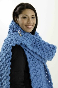 The Seed Stitch Scarf